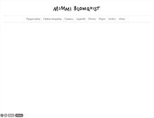 Tablet Screenshot of mimmiblomqvist.com